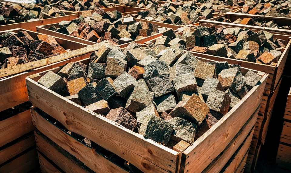 Deux éboueurs en tenues de sécurité haute visibilité orange collectent les déchets dans un environnement résidentiel