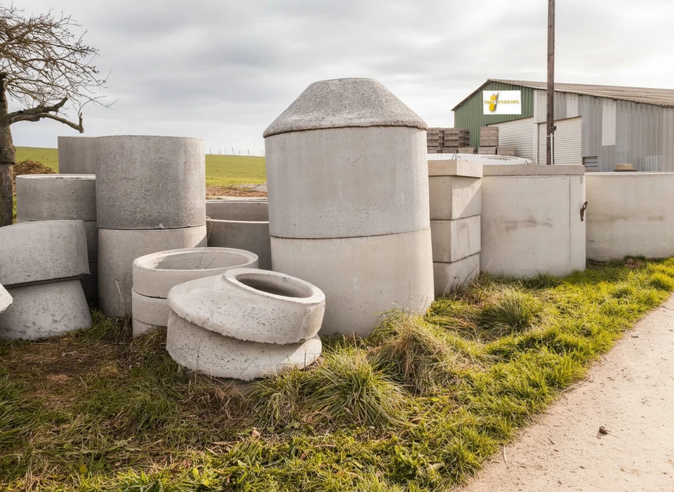 Digger sur les terrassements d'une excavatrice creusant la tranchée sur le chantier de construction en vue aérienne des conduites d'égout pondeuses